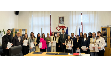 March 7, Teacher's Day this year is celebrated differently at "Fehmi Agani" University in Gjakova